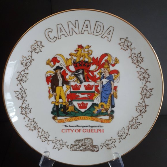 RARE City of Guelph, Ontario New collector's plate - Picture 2 of 9